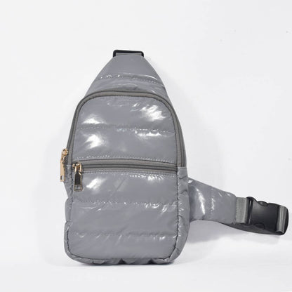 The Perry | Puffer Sling Bag | 8 Colors