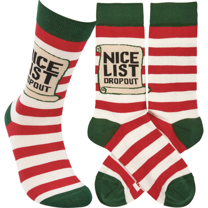 Nice List Dropout Socks