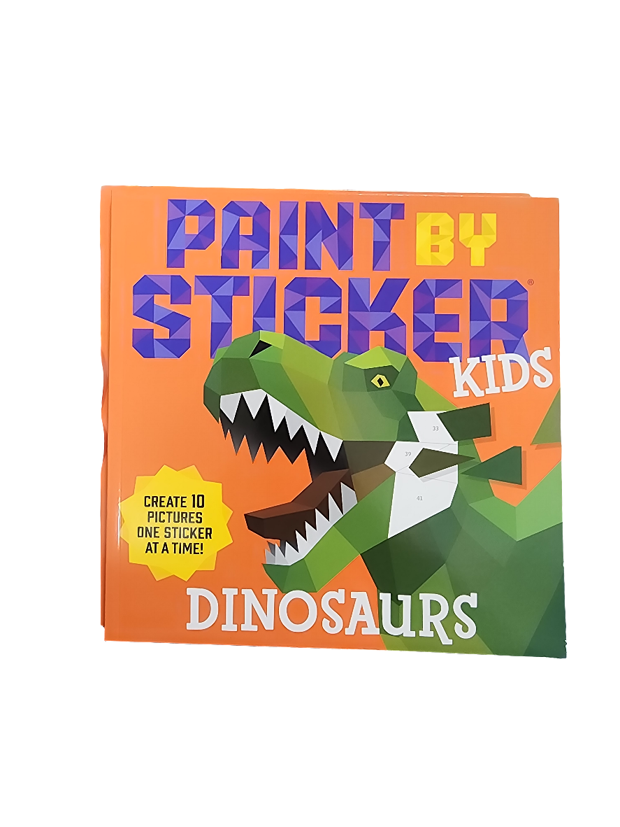 Paint By Stickers Dinosaurs