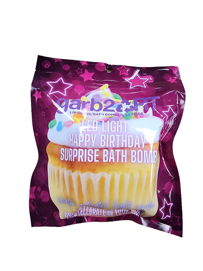 LED Light Birthday Bath Bomb