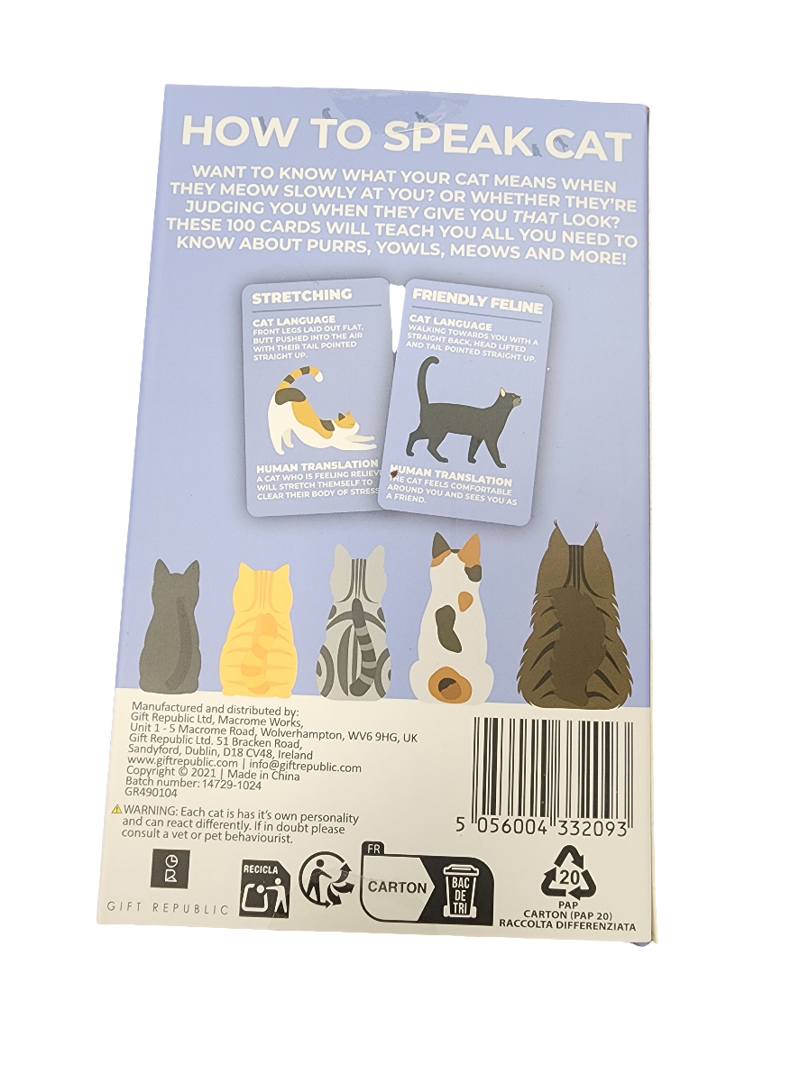 How to Speak Cat
