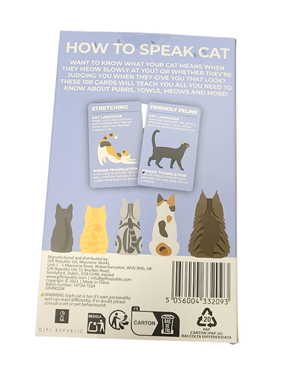 How to Speak Cat