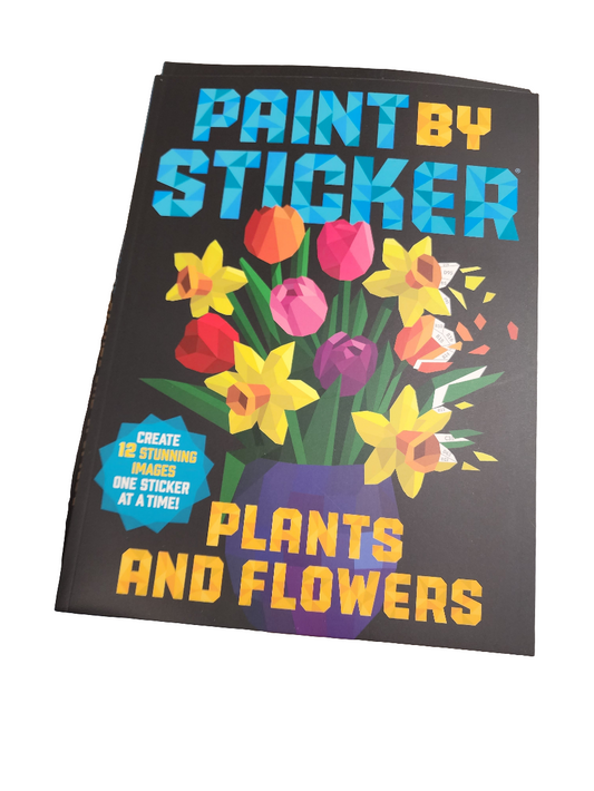 Paint By Sticker Plants and Flowers