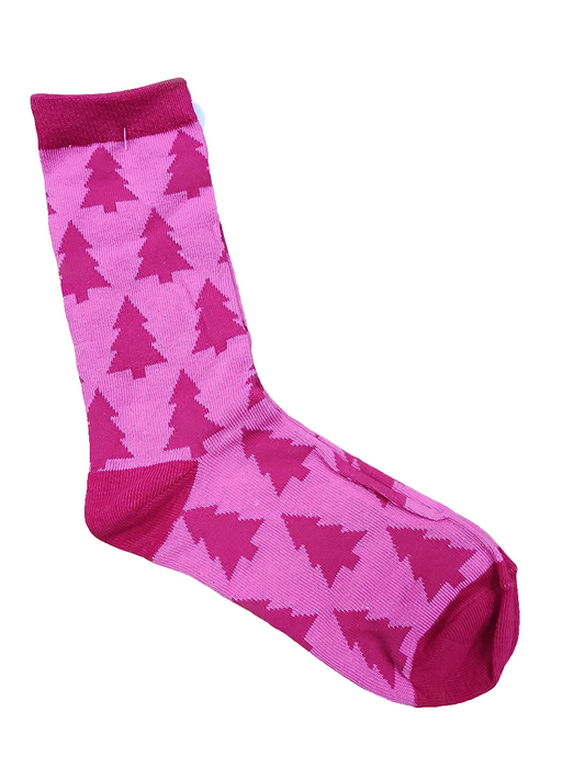 Dreaming Of A Pink Christmas Socks