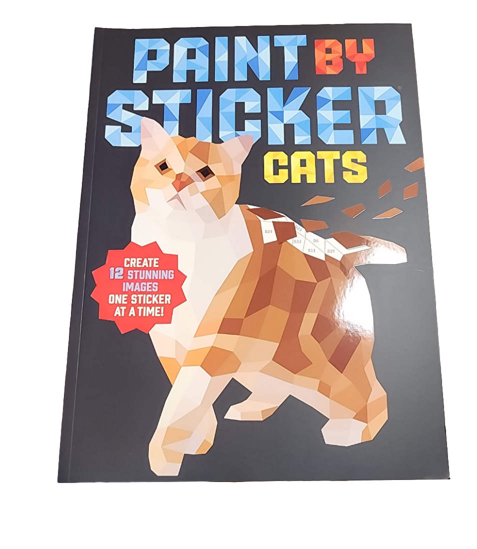 Paint By Sticker Cats