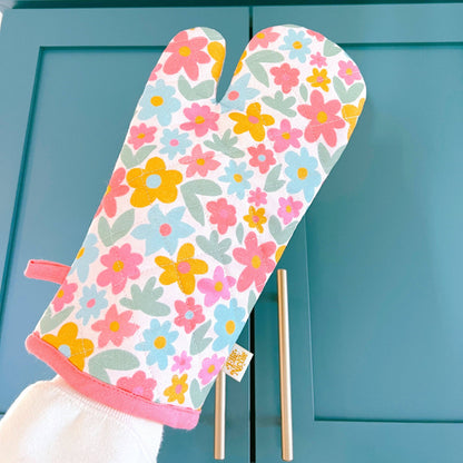 Oven Mitt + Pot holder Set - Kitchen Accessory