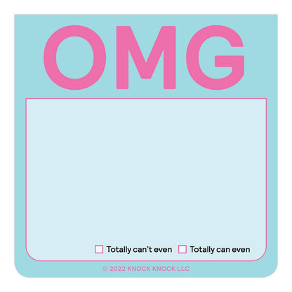 OMG Sticky Note (Pastel Version)