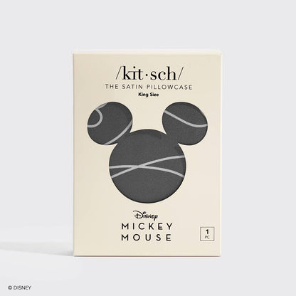 Kitsch & Mickey and Minnie Satin Pillowcase King Mickey Maze