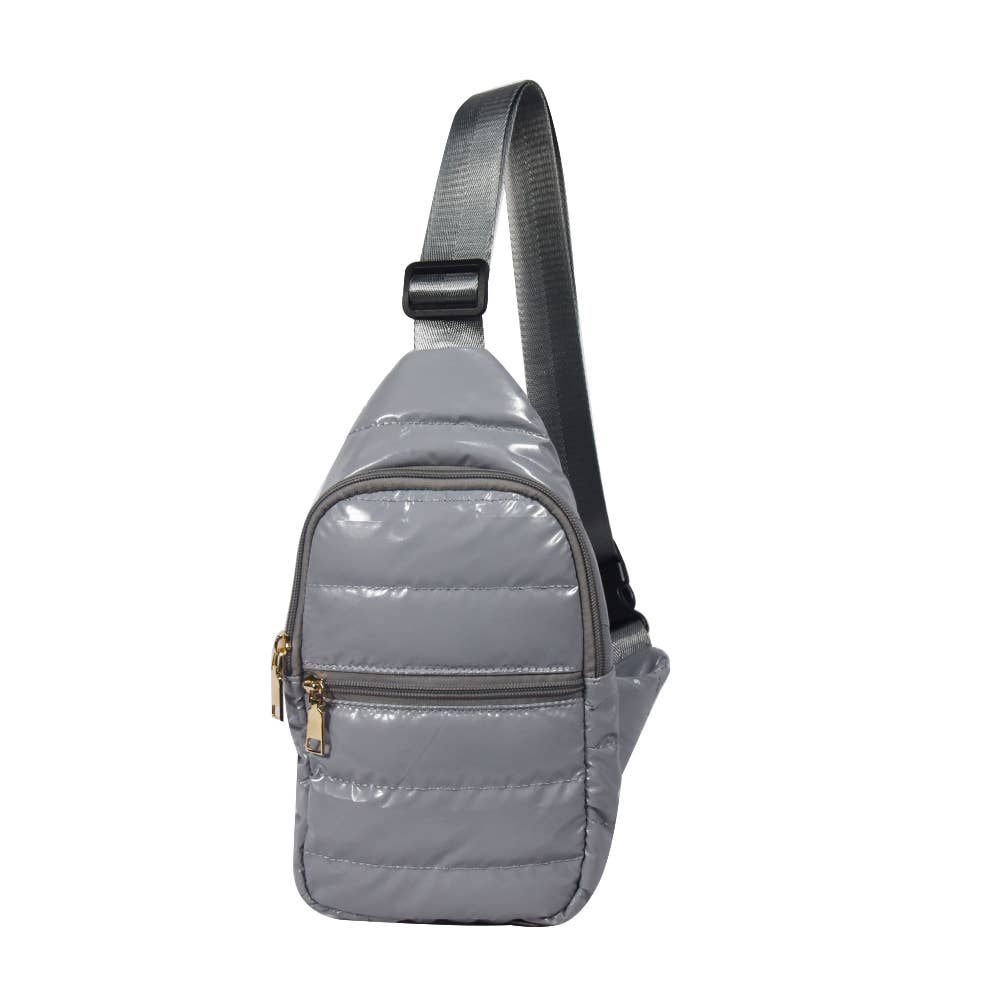 The Perry | Puffer Sling Bag | 8 Colors