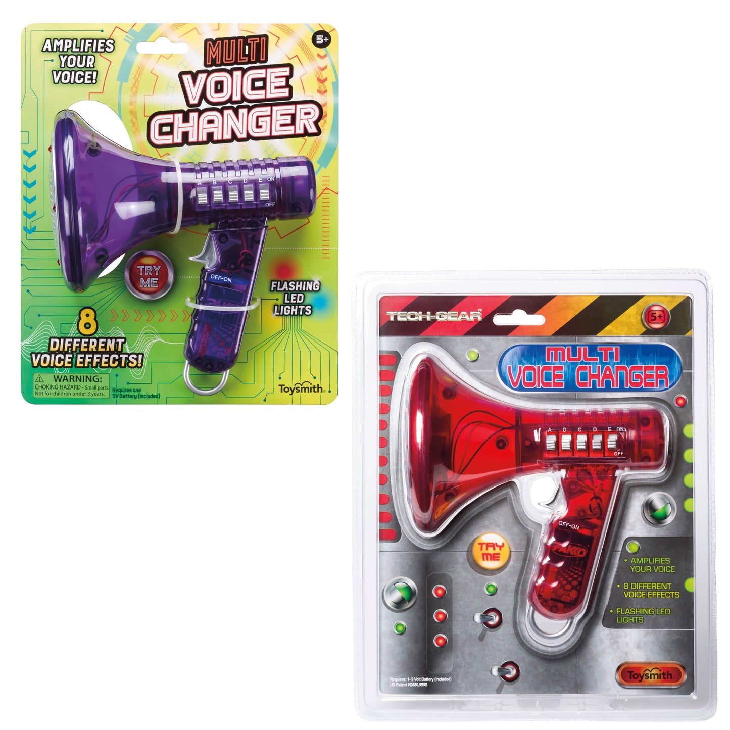 6.5" Voice Changer, Colors Vary, Amplifier, Megaphone