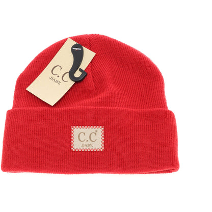 Classic Oversized Logo CC Baby Beanie