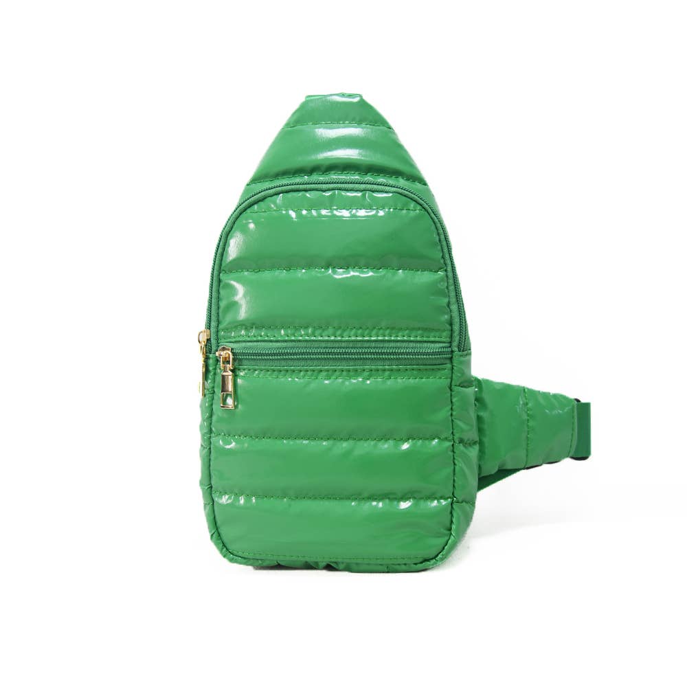 The Perry | Puffer Sling Bag | 8 Colors