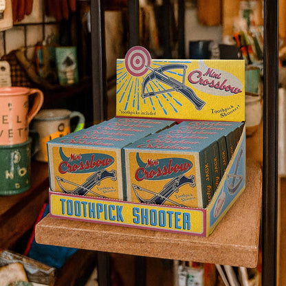 Mini Crossbow Toothpick Shooter (12 pk. Skid)