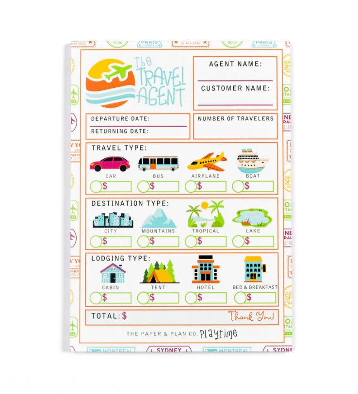 Kids Travel Agent Playtime Pad™