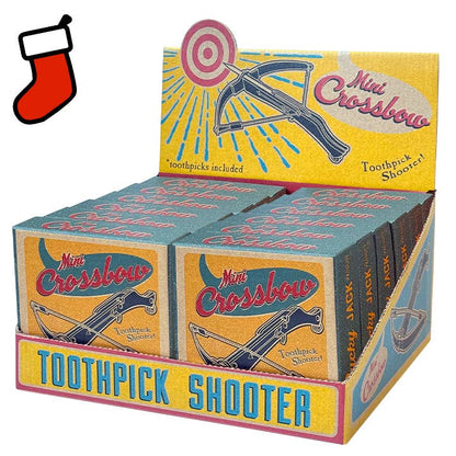 Mini Crossbow Toothpick Shooter (12 pk. Skid)