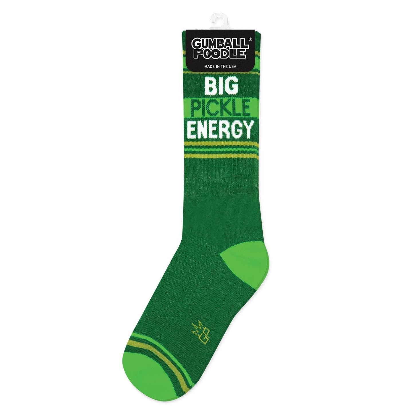 Big Pickle Energy Gym Crew Socks