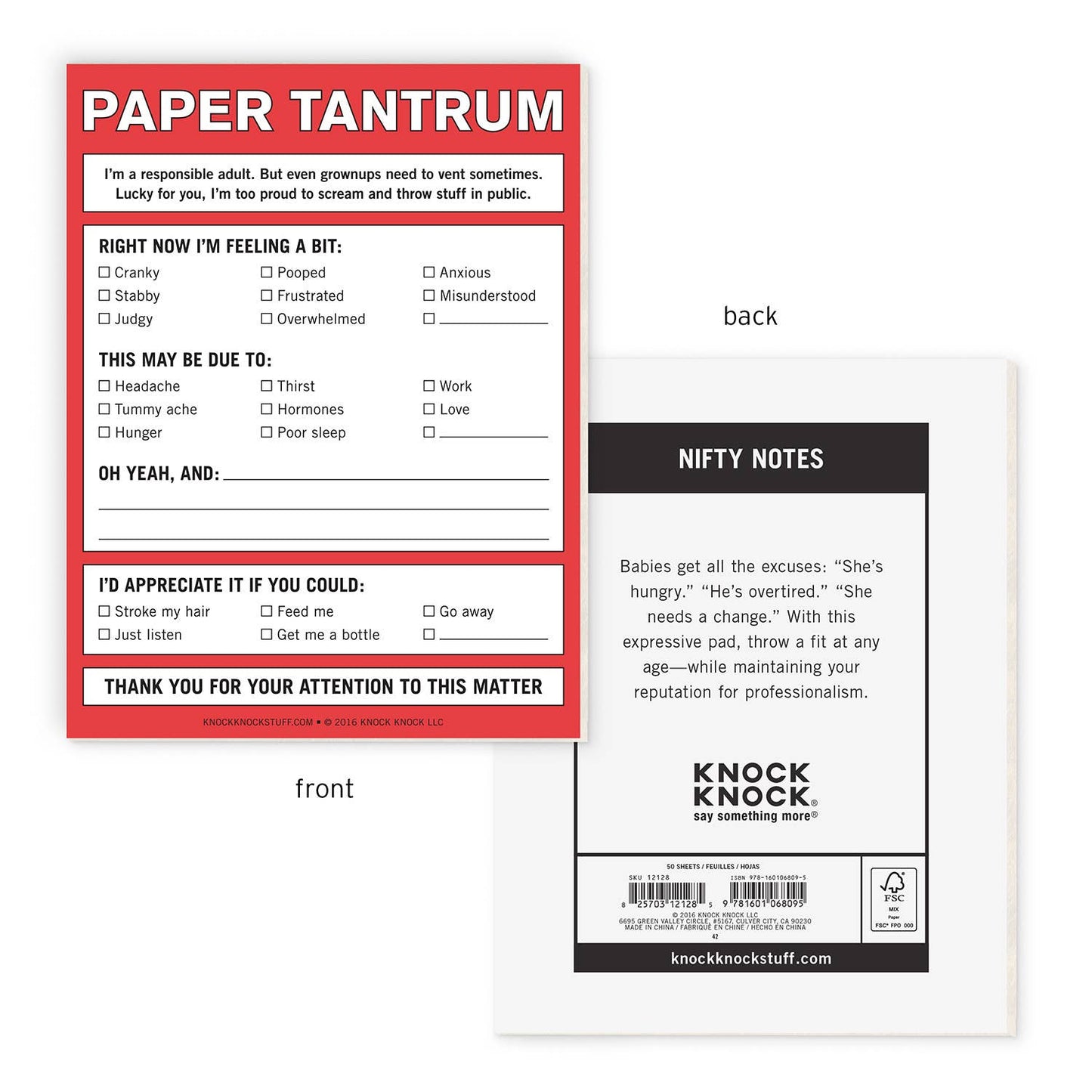 Paper Tantrum Nifty Notes