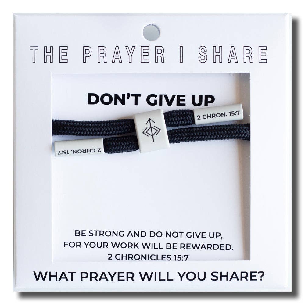 DON'T GIVE UP  Bracelet