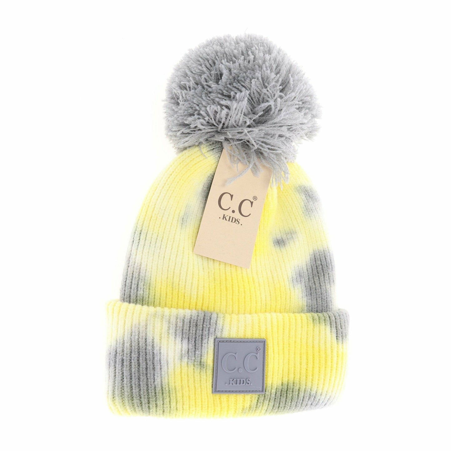 Kids' Tie Dye Pom C.C Beanie