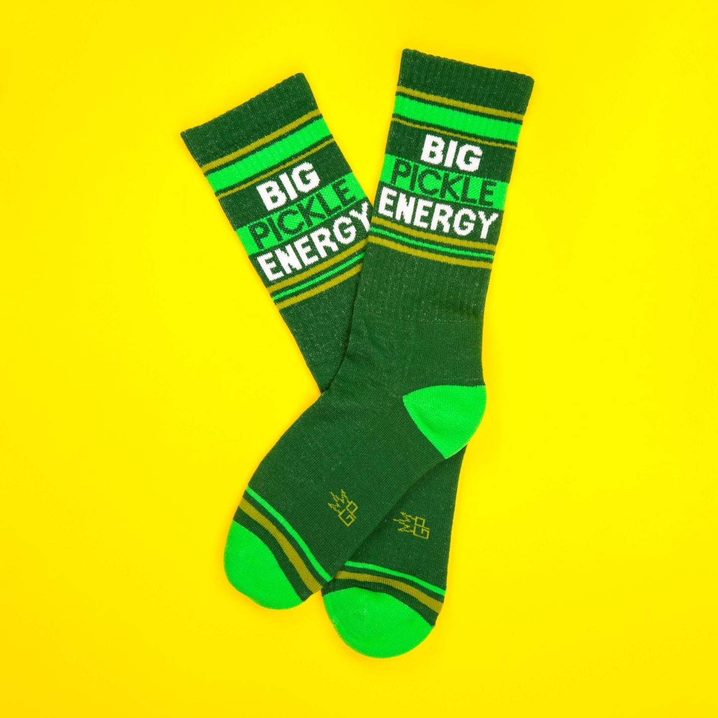 Big Pickle Energy Gym Crew Socks