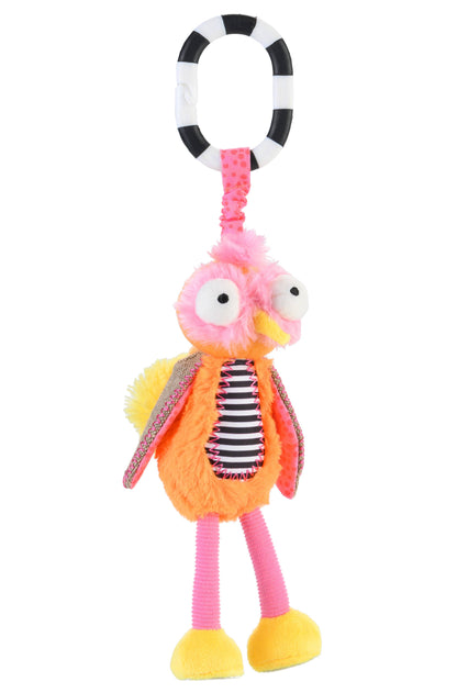 Ollie the Oddball Oddbird Chime & See Attachable Hanging Act