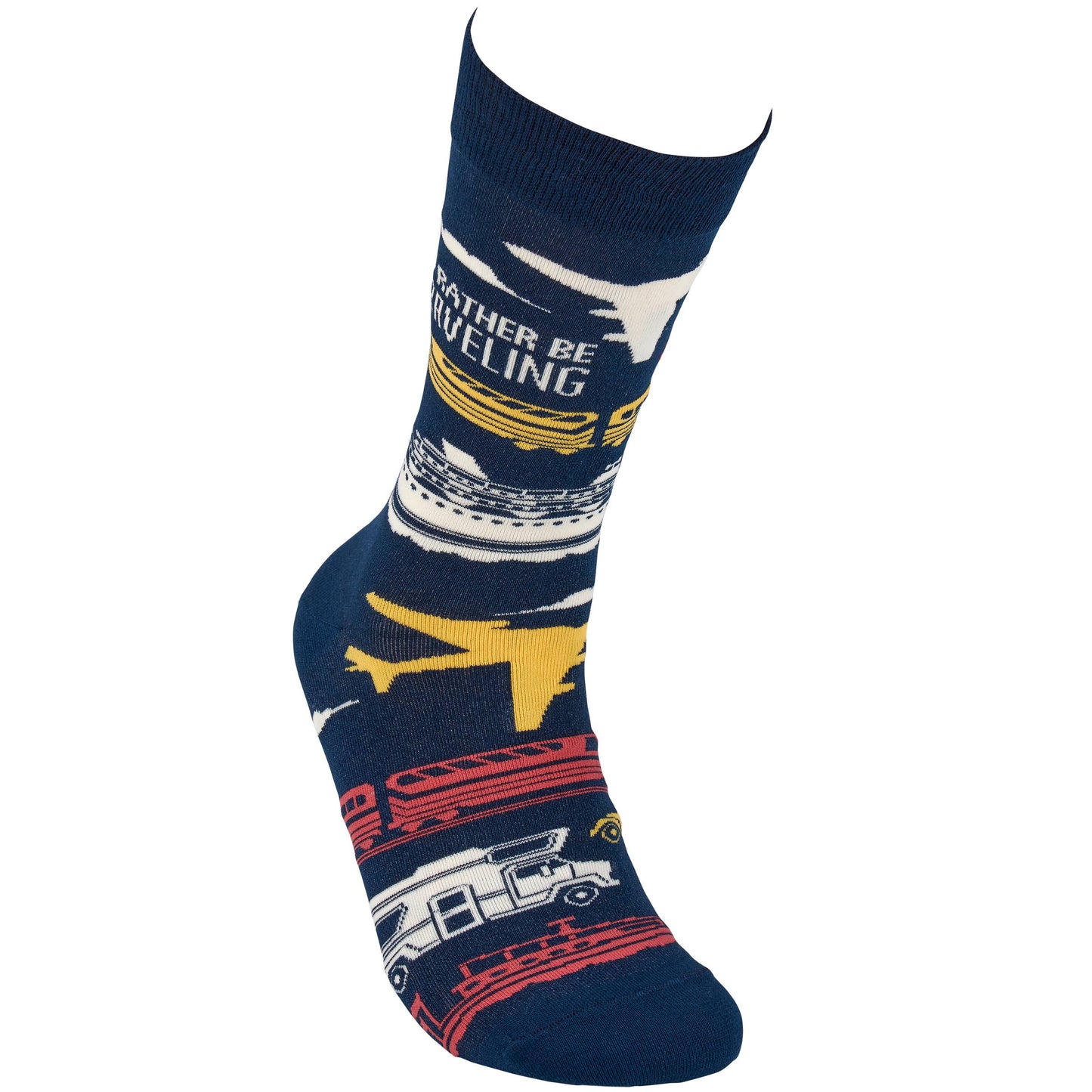 Rather Be Traveling Socks