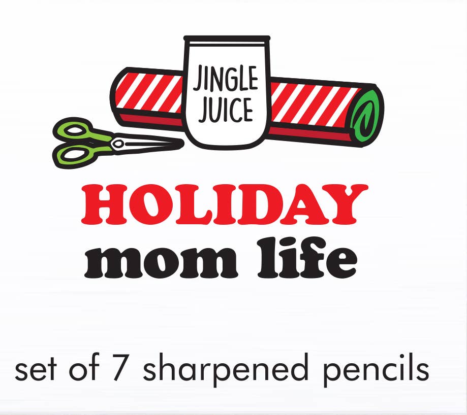 HOLIDAY MOM LIFE PENCIL SET