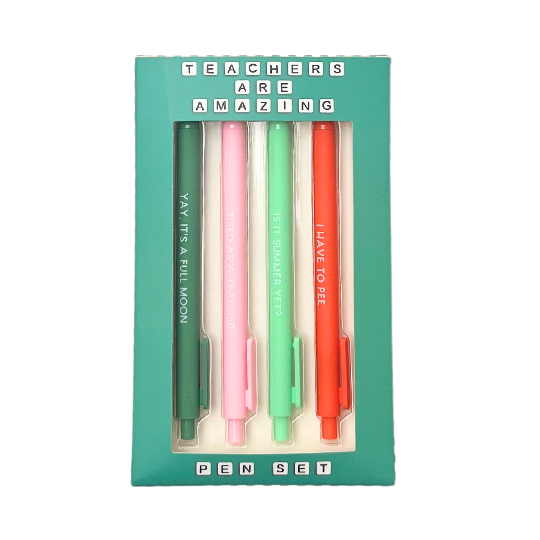 Teachers are Amazing Pen Set Gift | Teacher Appreciation