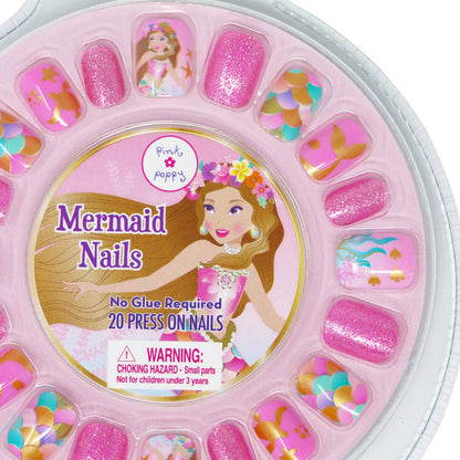 Enchanted Mermaid Press On Nails | Pack of 6