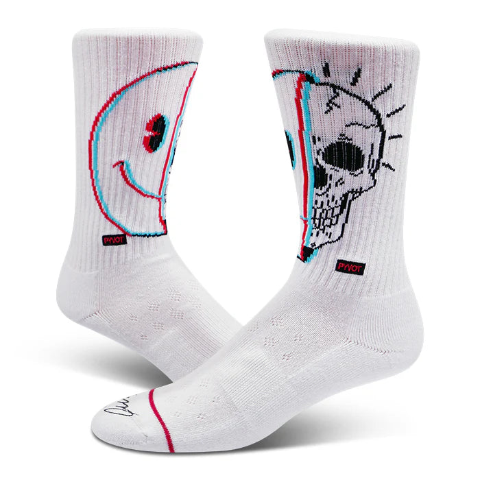 Smiley Skull Socks